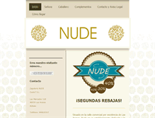 Tablet Screenshot of nudelasarenas.com